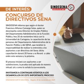De interés concurso de Directivos