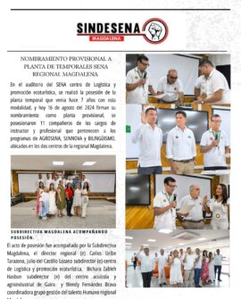 Nombramientos provisionales de temporales en Magdalena