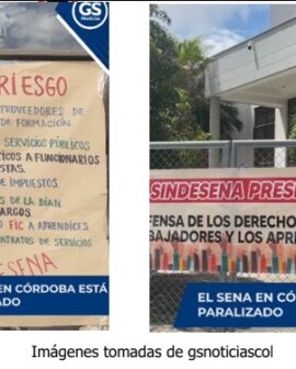 Junta Nacional de Sindesena respalda a los y las trabajadoras en Regional Córdoba