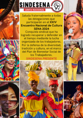 SINDESENA saluda Encuentro Cultural