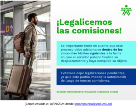 Atraso en el pago de viáticos en Caldas