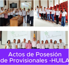 Más sobre actos de posesión provisionales