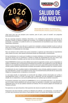 Saludo de año nuevo