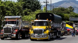 El paro camionero otro motivo para un golpe