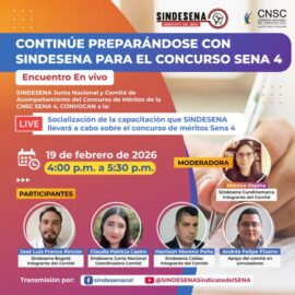 Continúe preparándose con Sindesena para Concurso SENA 4