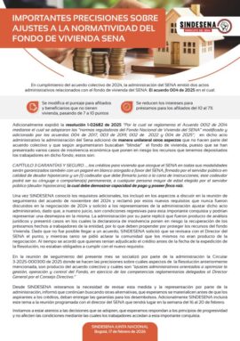 Importantes precisiones sobre el ajuste a fondo de vivienda