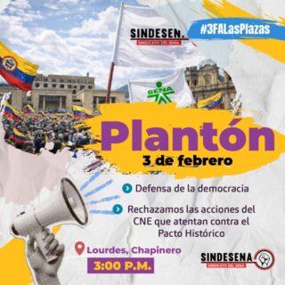 Cita en Chapinero: Hoy nos unimos contra las acciones del CNE