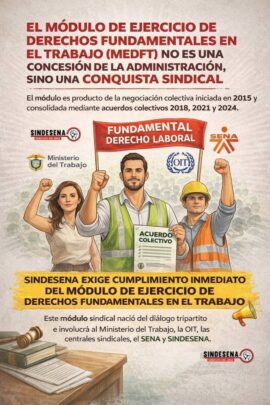 El módulo de EDFT no es una concesión es una conquista sindical