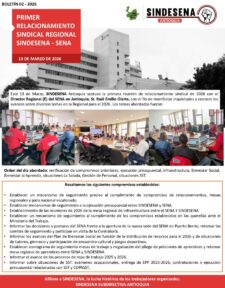 Relacionamiento Sindical 13 marzo