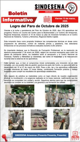 Logros del Paro de octubre de 2025