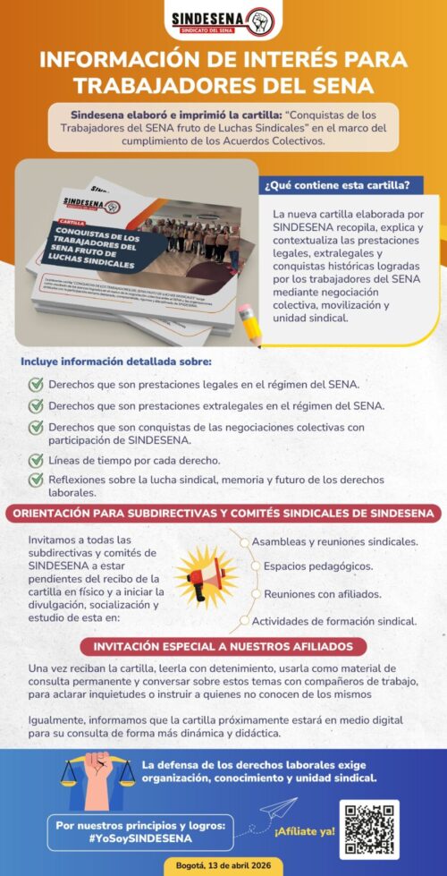 Cartilla conquistas frutos de luchas sindicales