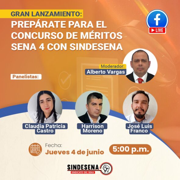 Facebook live: Gran lanzamiento capacitación concurso SENA 4