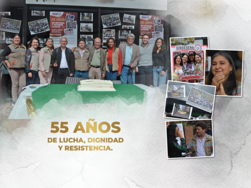 Fotoreportaje | 55 años de lucha y resistencia sindical en SINDESENA