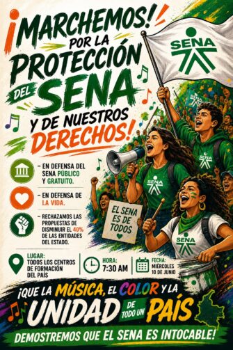 Marchemos por la protección del SENA