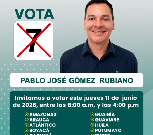 Candidaturas de SINDESENA a la Comisión Nacional de Personal 2026-2028: Conoce a nuestros candidatos y cómo votar este 11 de junio: Pablo José Gómez
