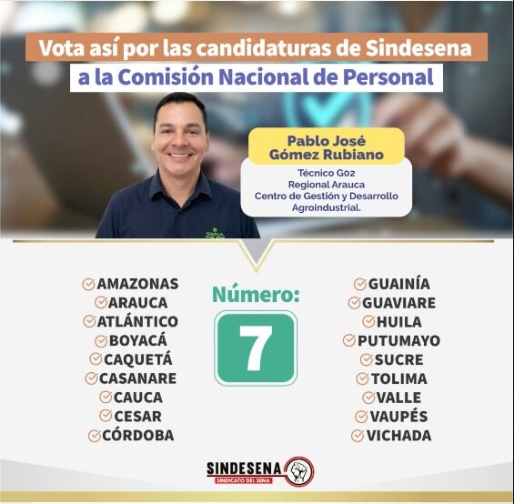 Comisión a votar por Pablo José Gómez a CNP