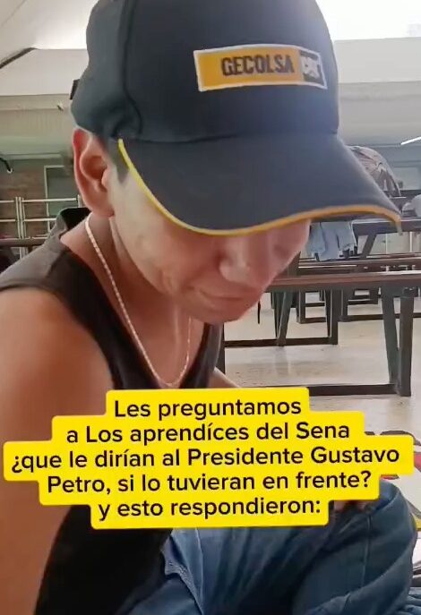 Video qué le diría los aprendices al presidente Gustavo Petro