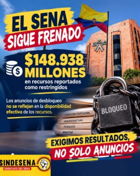 Circular 2026-067 orientaciones urgentes bloqueo presupuestal y amenazas