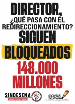 Condenable bloqueo presupuestal mantiene frenado al SENA